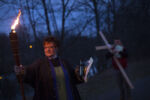 03/27/2016 - West Medford, MA - Rev. Wendy Miller Oladade led several dozen people for an Easter morning sunrise service on the banks of the Mystic River in West Medford. Membership was still not rising as she had hoped, but the congregation seemed to be gelling in important and meaningful ways.