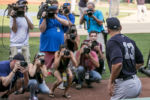BOSTON, MA - AUGUST 11: Alex Rodriguez #13 of the New York Yankees emerges from the dugout before a game against the Boston Red Sox on August 11, 2016 at Fenway Park in Boston, Massachusetts.(
