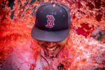 "Mookie Betts #50 of the Boston Red Sox reacts as he is given a Powerade bath following a game against the Arizona Diamondbacks on August 14, 2016 at Fenway Park in Boston, Massachusetts."