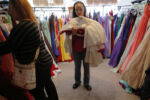 Eighteen year-old Precious Perez, who has been blind since birth, attended the Chelsea public schools and went to her senior prom before graduation.
Eighteen year-old Precious Perez, who has been blind since birth, and her mother Jennifer (L) pick out a prom dress for Precious at Tammi's Closet in Amesbury, Massachusetts April 17, 2016.