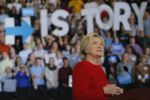 Hillary Clinton tried, and failed, to become the first female President of the United States, leaving it to future generations to make history.
U.S. Democratic presidential nominee Hillary Clinton speaks at a campaign rally in Raleigh, North Carolina November 8, 2016, before the election the same day.