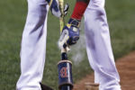 Farewell Big Papi - career final season of slugger David Ortiz
Boston Red Sox designated hitter David Ortiz prepares prior to an at bat during a baseball game at Fenway Park.