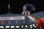 Farewell Big Papi - career final season of slugger David Ortiz
Boston Red Sox designated hitter David Ortiz tips his cap to fans after the final game of Ortiz's career at Fenway Park.