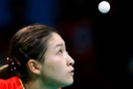 2016 BPPA PICTURES OF THE YEAR CONTEST IPTC CAPTION TEMPLATE
ChinaÕs Shiwen Liu lines up a serve against GermanyÕs Petrissa Solja in the Women's Team Table Tennis gold medal match in Riocentro Pavilion 3 at the 2016 Rio Summer Olympics in Rio de Janeiro, Brazil, on August 16, 2016.