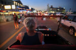 Local resident Fran Amero drives his 1927 Model T Roadster down Hampton BeachÕs Ocean Boulevard. He said the car makes him feel connected to Hampton Beach, ÒItÕs like IÕve been here before at a different time. I feel like IÕm back in the day.Ó