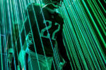 Philadelphia Eagles' Nolan Carroll takes the field through laser beams Sunday, Sept. 11, 2016 in Philadelphia.