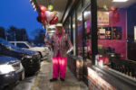 Feb. 14, 2017 – After gathering “recon”, Galbraith prepares his barbershop version of Pinky the Gorilla. He has many methods of gathering information and warns of the dangers of entering a building wearing a mask before doing so.