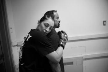 Aleksandra said she loves being married to her trainer. ÒHe understands me so well, and brings out the best in me. We never get sick of each other. We both have such a passion for boxing. We watch every fight, we just love the sport. So when we get to the gym, itÕs so much fun, after so many years he still enjoys showing me new stuff and he comes up with new things.Ó