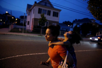 As the end of the day draws near Patricia carries Camila up the street that leads from the park back to their apartment. A single mother who works full time almost all of her free time is devoted to her daughter. She wonders what might happen if she were deported? What would their life look like in Honduras? Where would they live and what would she do for a job?