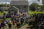 Democratic 2020 U.S. presidential candidate and U.S. Senator Elizabeth Warren speaks at a campaign house party in Windham, New Hampshire, June 14, 2019.