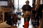 Heroes
SUMMARY: The pandemic pushed many health care workers to the brink as it came close to overwhelming hospitals in the Massachusetts, which experienced one of the worst outbreaks in the country. In 2020 Massachusetts confirmed 359,445 coronavirus cases and a death toll of 12,157 according to the Department of Public Health.
Although daily coronavirus cases are declining health care workers are struggling with exhaustion from long hours and a crushing emotional toll from the drawn-out crisis. TheyÕre seeing more severe illness with fewer treatment options, and more death. Often working with far-from-ideal protective gear, theyÕre fearful of getting sick or infecting their families.
CAPTION: Boston, MA - 4/27/2020: Doctor David Enze Wang talks with a patient's family member on the phone in the Covid-19 intensive care unit at Brigham and Women's Hospital in Boston, MA. The hospital has converted the cardiovascular center into a Covid-19 intensive care unit.