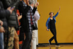Democratic 2020 U.S. presidential candidate and U.S. Senator Elizabeth Warren (D-MA) takes the stage for a Get Out the Caucus Rally in Cedar Rapids, Iowa, February 1, 2020.
