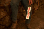 2020 was another record setting year for wildfires in Southern California. There were over 9,000 fires and over 4 million acres of forest burned.
A man holds his evacuated tag from Napa Fire during the Glass Fire in Napa, CA.