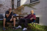 Benjamin takes a smoke break outside with his fellow resident George. he shared about his using, “Get easier as you get older, you been thought so much in life I’ve been using since I was 16 years old I’ve done it all believe that. Started with weed, cocaine, heroin, speedball it’s crazy”. On Nov. 14, 2020, Benjamin left the program on “good terms” to be at home with his wife to resolve some marital discrepancy. Three months later, the staff at the Open Door Mission reports he is using it again.
