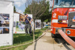Boston Fire Department Engine 42 firefighters assist the Boston Press Photographers Association during the installation of the 2020 Pictures of the Year exhibition in Justice Edward O. Gourdin Veterans Memorial Park in Boston, Massachusetts, on Mon., June 7, 2021. The firefighters filled water barrels inside the cubes to weigh them down in case of wind. The ten 6-foot cubes featuring Pictures of the Year winning images had been displayed in Copley Square for the previous two weeks and will now be on view in Nubian Square for the next two weeks. The exhibition was made in partnership with GBH and Photoville with graphic design by Gene Yoon. Boston Fire Department Engine 42 firefighters assist the Boston Press Photographers Association during the installation of the 2020 Pictures of the Year exhibition in Justice Edward O. Gourdin Veterans Memorial Park in Boston, Massachusetts, on Mon., June 7, 2021. The firefighters filled water barrels inside the cubes to weigh them down in case of wind. The ten 6-foot cubes featuring Pictures of the Year winning images had been displayed in Copley Square for the previous two weeks and will now be on view in Nubian Square for the next two weeks. The exhibition was made in partnership with GBH and Photoville with graphic design by Gene Yoon.